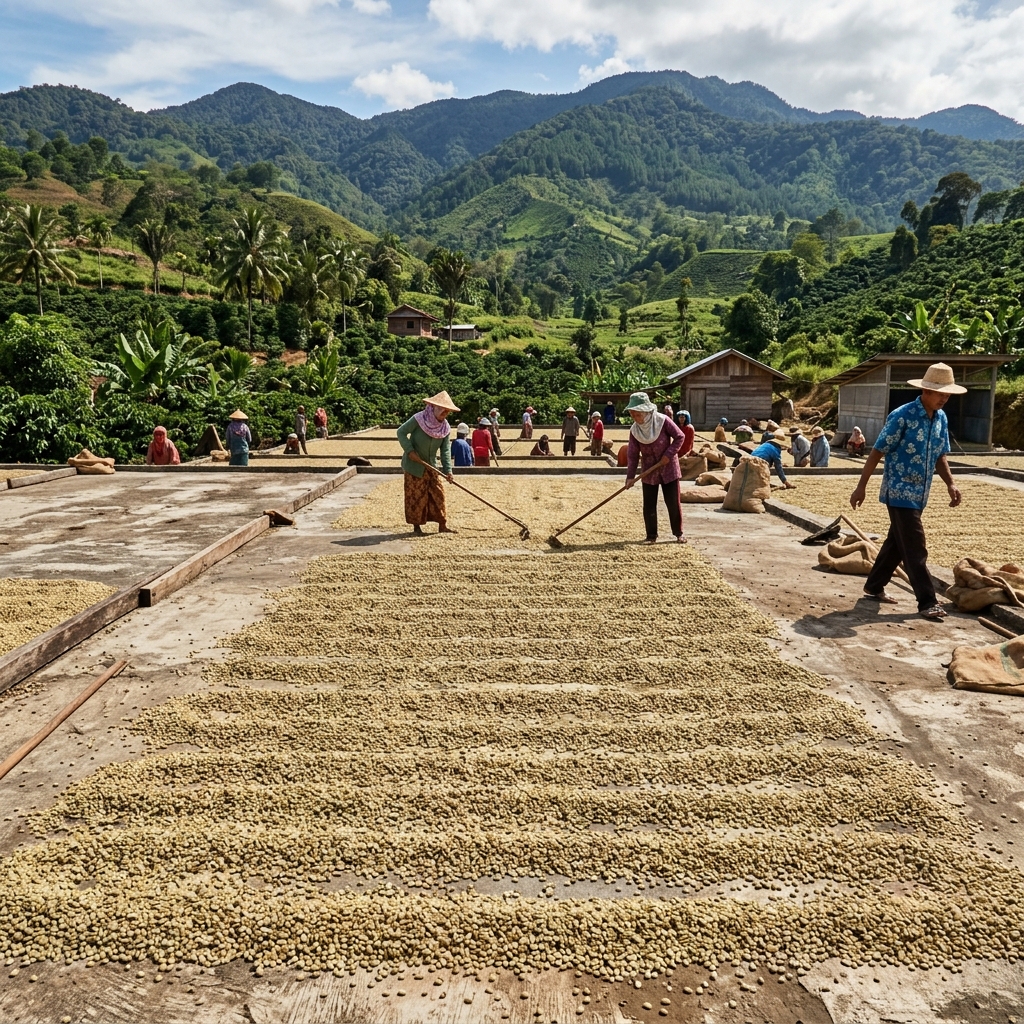 Natural drying field